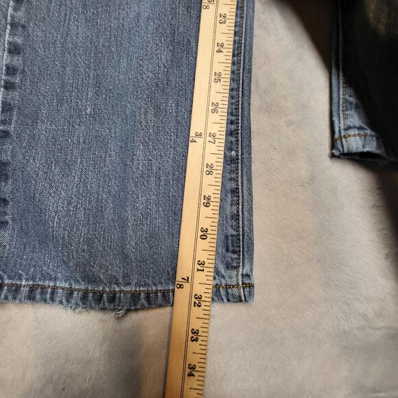 Calvin Klein Jeans Jeans Mens 34x32 Relaxed Straight Distressed Paint Splatter - Picture 7 of 10